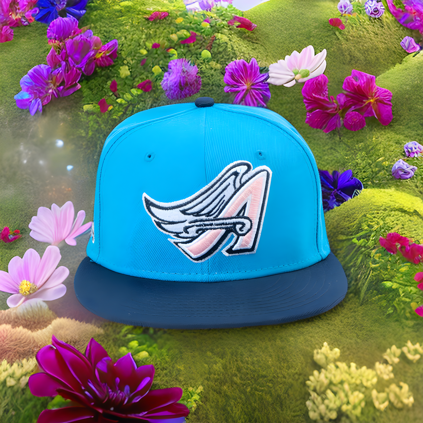ANAHEIM ANGELS "50TH ANNIVERSARY" NEW ERA 59FIFTY FITTED HAT