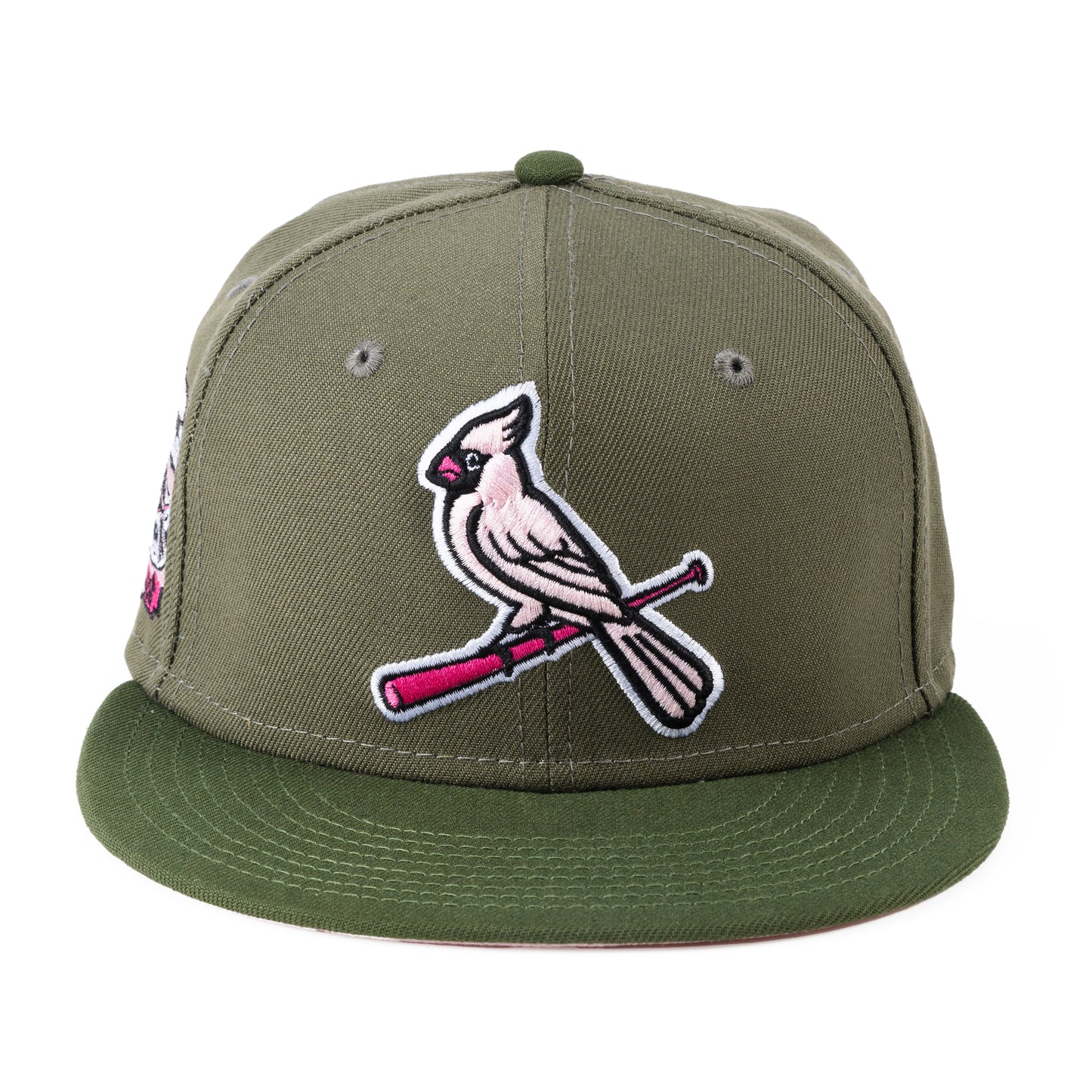 ST.LOUIS CARDINALS "PINK OLIVE PACK" NEW ERA 59FIFTY HAT