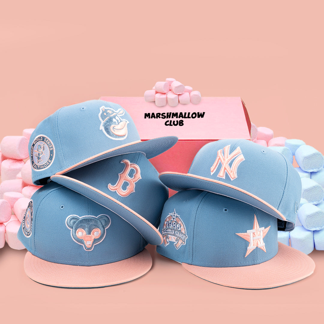 BALTIMORE ORIOLES "MARSHMALLOW PACK" NEW ERA 59FIFTY HAT