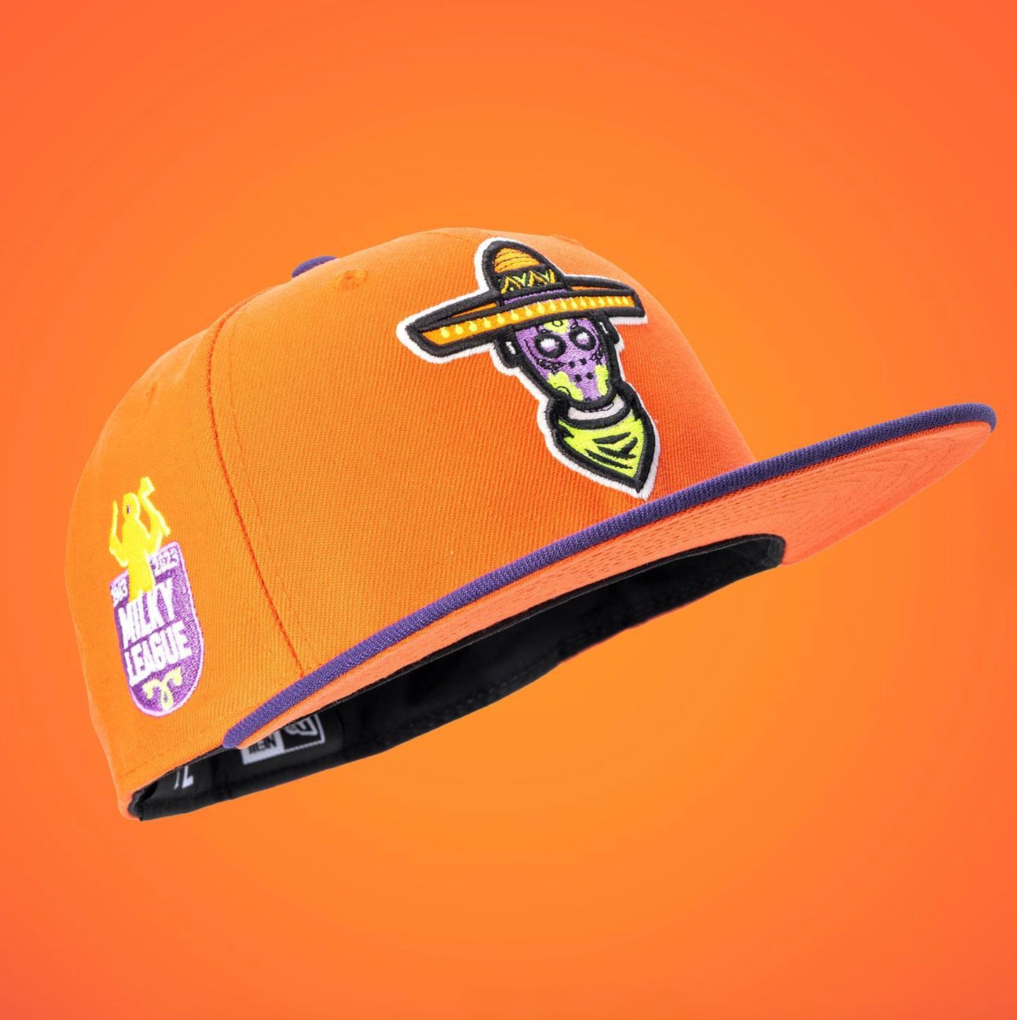 Loco Killer New Era 5950 x MILK Toronto - Blood Orange