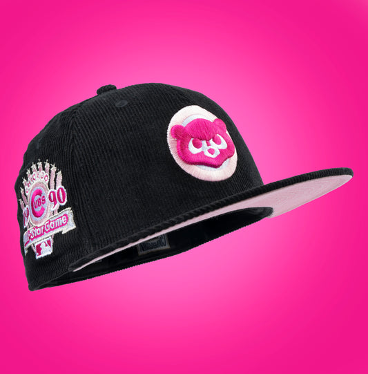 CHICAGO CUBS "PINK BOTTOM" NEW ERA 59FIFTY HAT