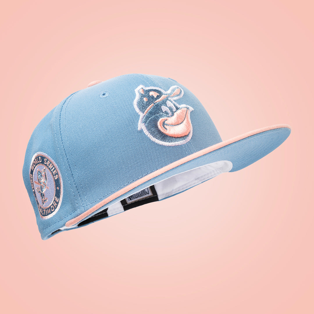 BALTIMORE ORIOLES "MARSHMALLOW PACK" NEW ERA 59FIFTY HAT