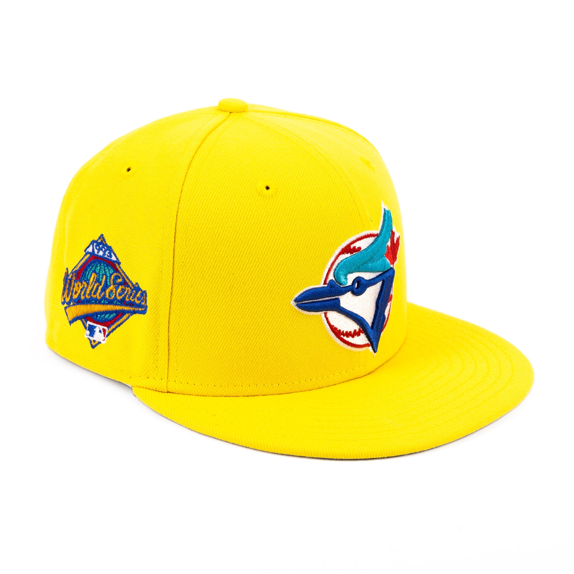 TORONTO BLUE JAYS OFFICIAL YELLOW NEW ERA 59FIFTY HAT